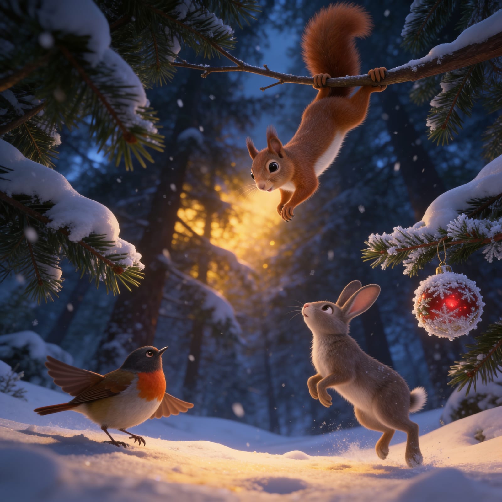 The Christmas Forest